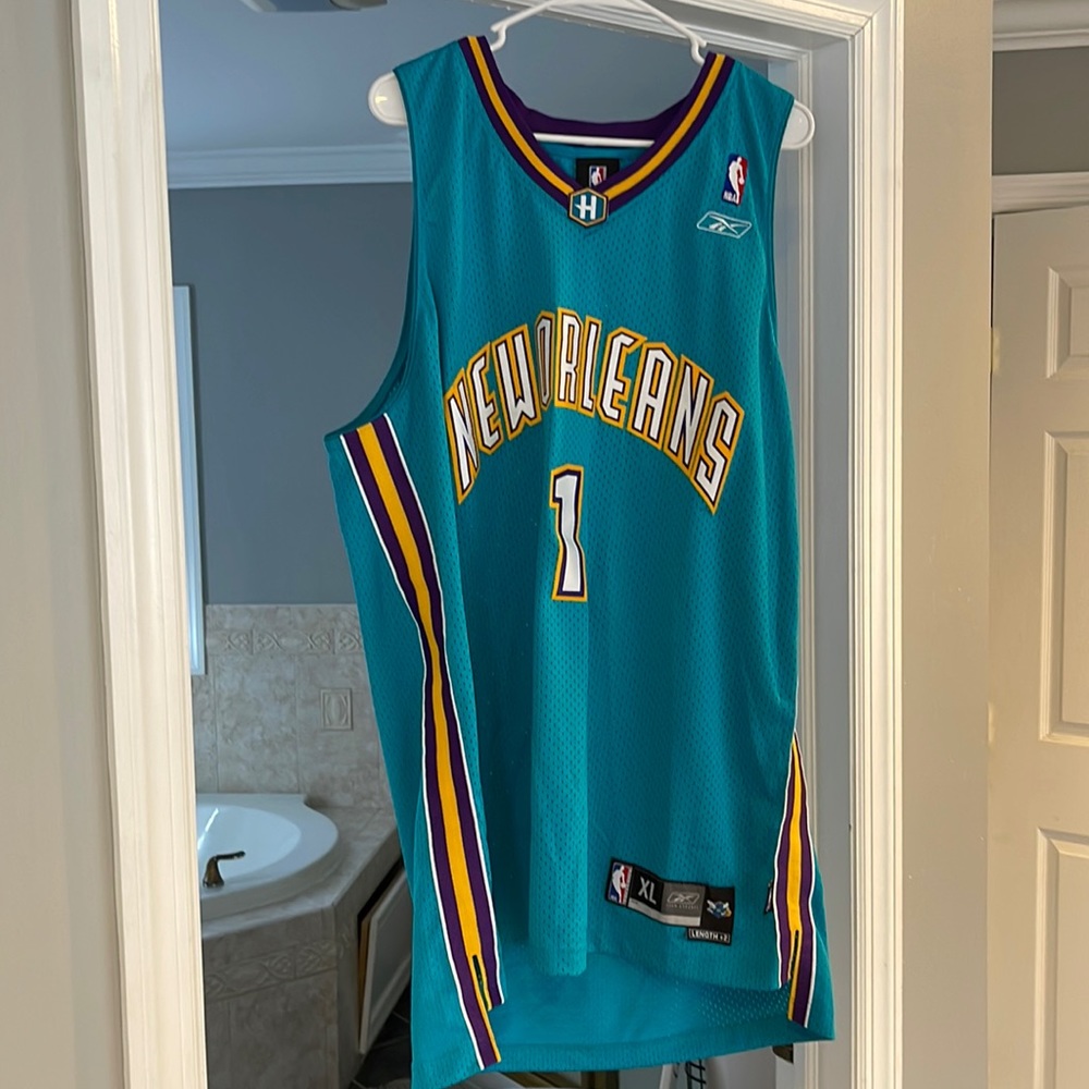 Baron Davis New Orleans Hornets jersey. Size XL